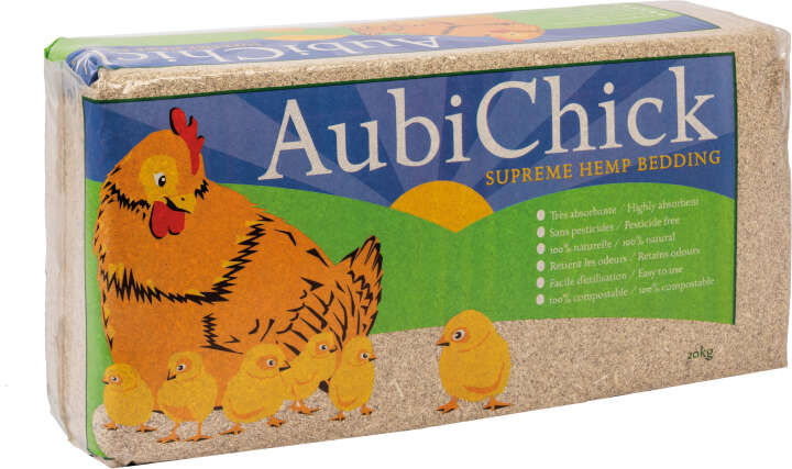 AUBICHICK Hanfeinstreu für Geflügel